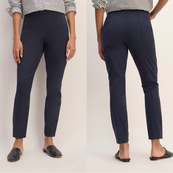 Everlane Pants - EVERLANE The‎ Bi-Stretch Work Pant Navy Women’s Business Casual